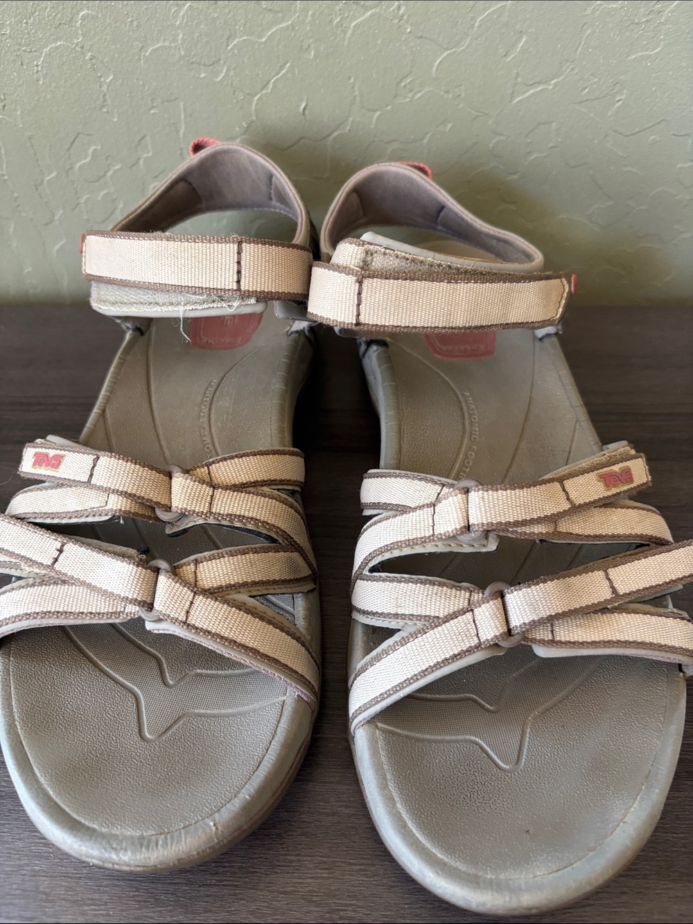 Teva Tirra Cream Tan Water and Hiking Sandal 4266 Size 11 - Picture 3 of 8